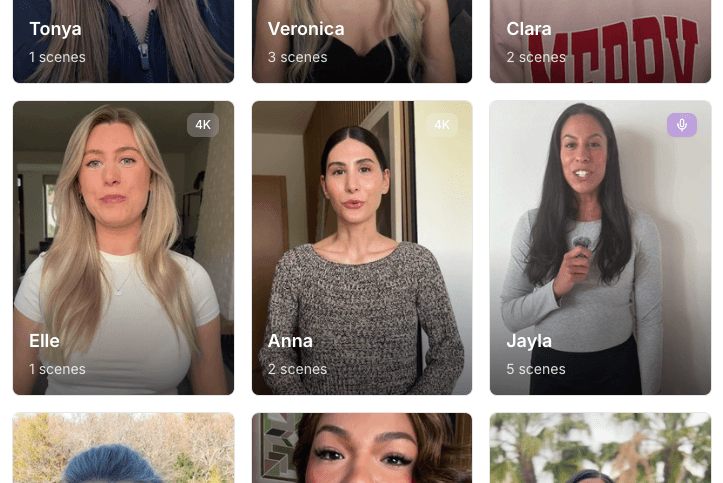 Select an avatar